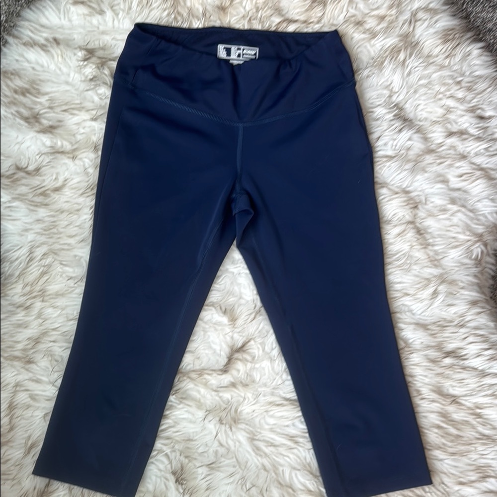 New Balance Navy Crop Leggings
